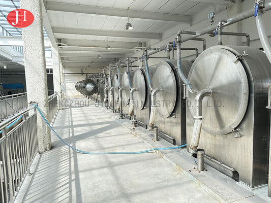 製粉のカッサバ澱粉の遠心分離機のふるいのプロセス用機器の高容量を粉にしなさい