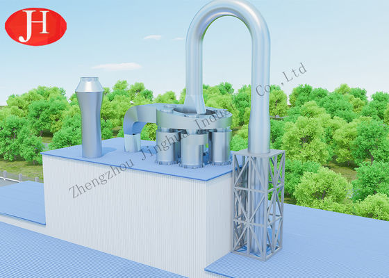 熱気のオオバコの小麦粉の乾燥機械カッサバのプロセス用機器