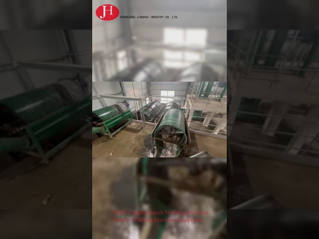 中国 25t/H農業のかたくり粉の洗濯機の回転式澱粉の製粉装置 販売