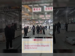 ナイジェリアとインドネシア代表団が工場を訪問