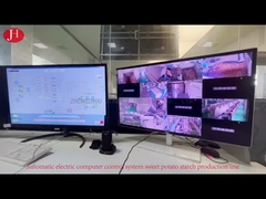 自動電気コンピュータ制御システム 甘いジャガイモ粉末生産ライン
